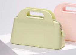 Silicone Handbag Convenient Women's Storage Bag Portable